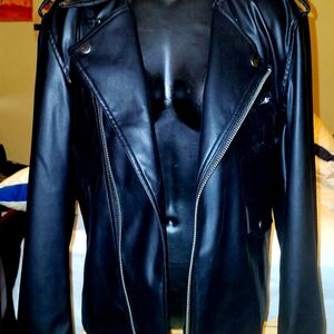 Women's leather jacket